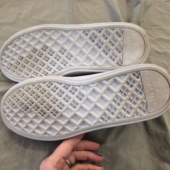 Cole Haan Silver Sneakers - Picture 2 of 11